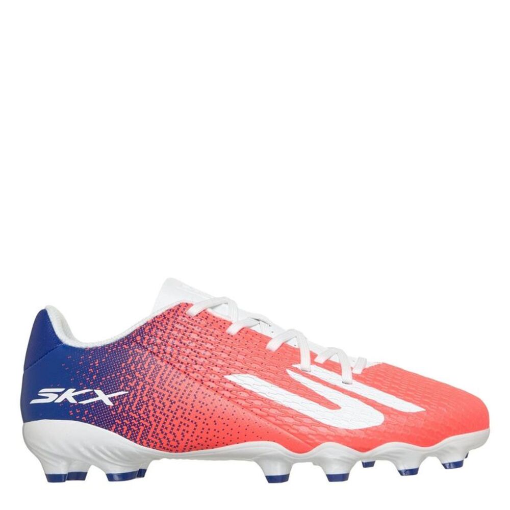 Skechers Childrens/Kids Pro Firm Ground Football Boots / Blue/Pink